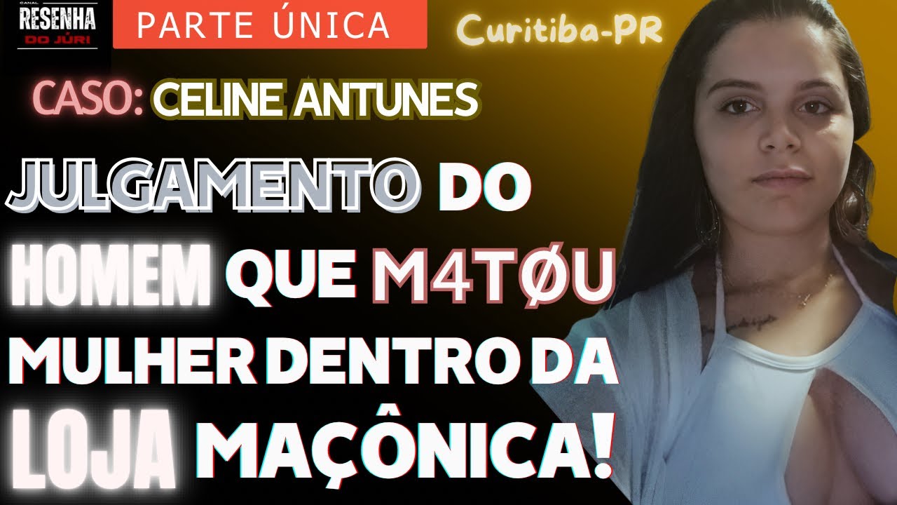 🟥Júri🏛️PARTE ÚNICA🟥Julgamento do Homem que M-4T'0U a ex-esposa dentro de uma Loja Maçônica no PR