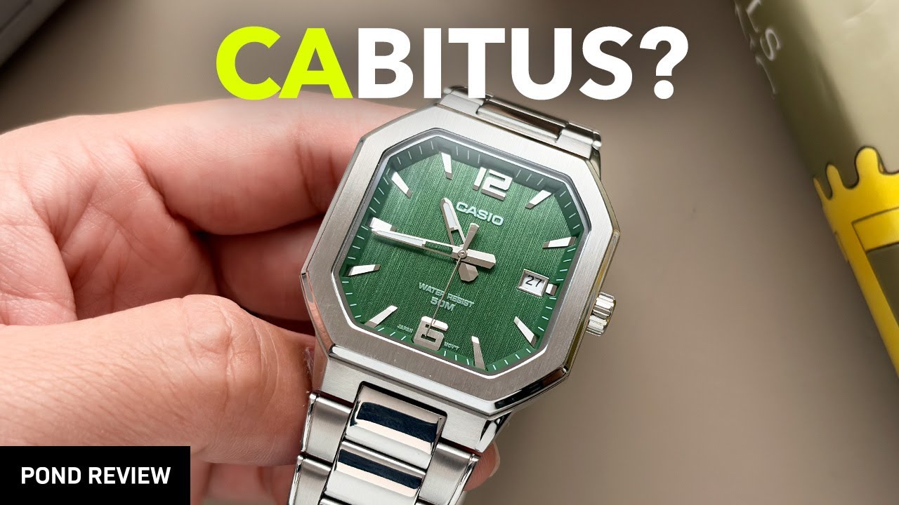 Patek Cubitus กำหมัดแล้วนะ! Casio MTP-B195D-3A