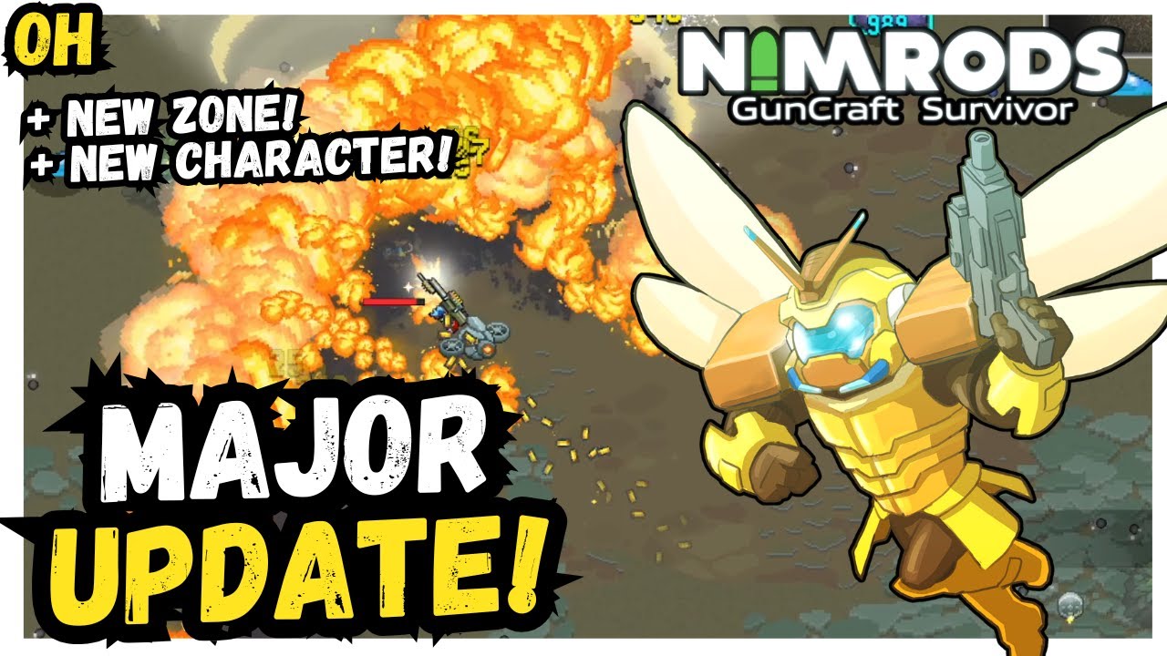 MAJOR UPDATE! NEW Character! NEW Zone! Nimrods: Guncraft Survivor!