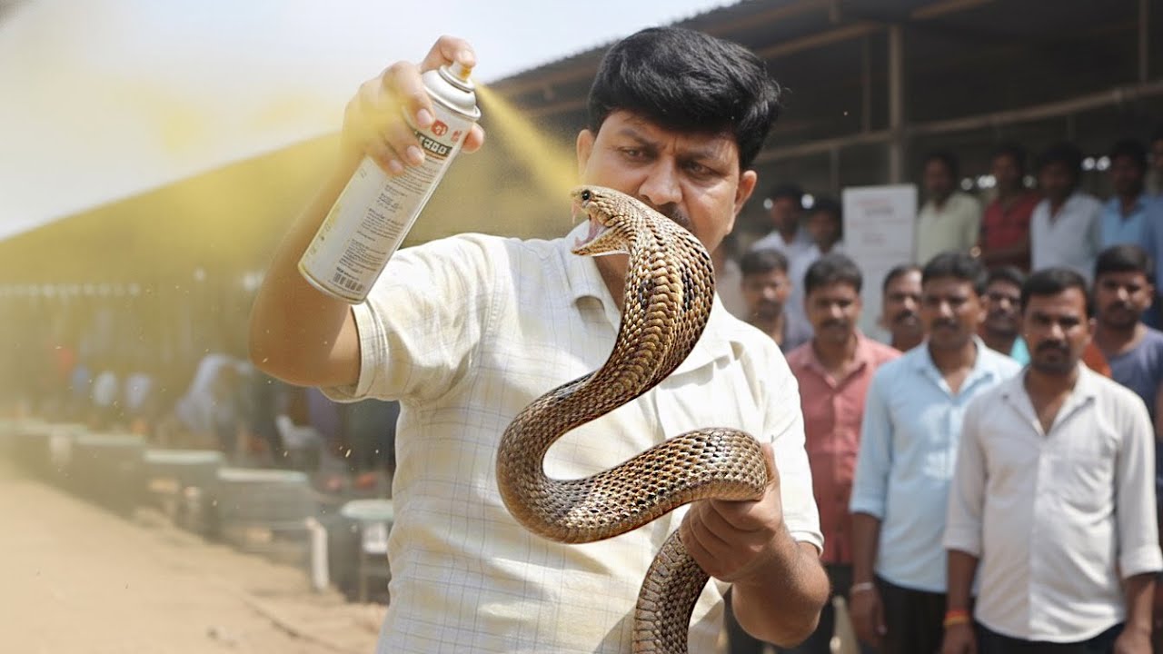 जिस जहरीले नाग को बचाया वही बना जान का दुश्मन! Poultry farm में फँसा Cobra Snake bite कर लेता आज तो!