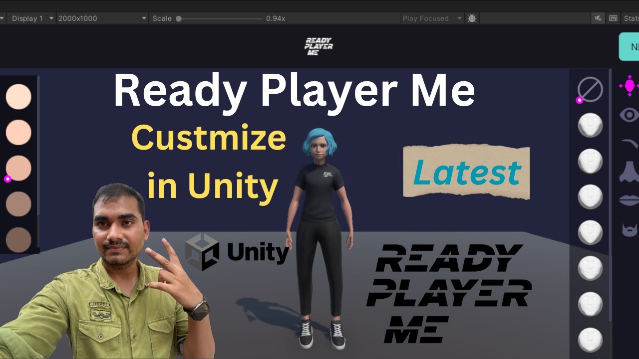 Учебное пособие по Unity: Интеграция и настройка аватаров Ready Player Me в Unity | Учебное пособие по Metaverse