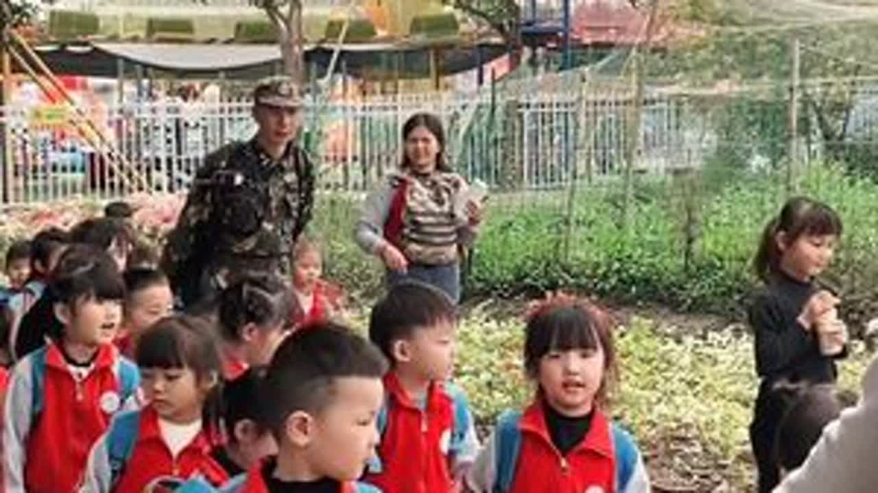 我们去春游啦#里宅中心幼儿园 #广东夜虎训练营 #春游