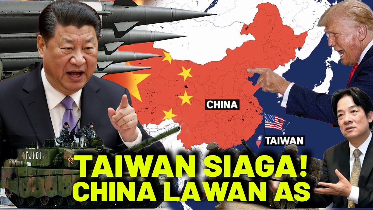 Taiwan Siaga Hadapi Serangan Mendadak China! Negara Kecil dengan Pertahanan Mematikan Didukung AS