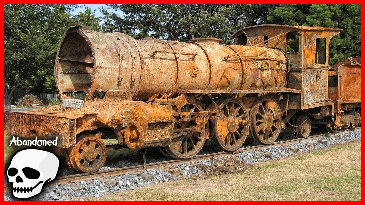 Abandoned Steam Locomotive
