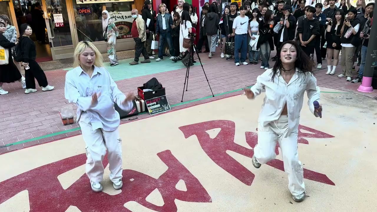 HONGDAE BUSKING - [Jessie J, Ariana Grande & Nicki Minaj] Bang Bang (2)