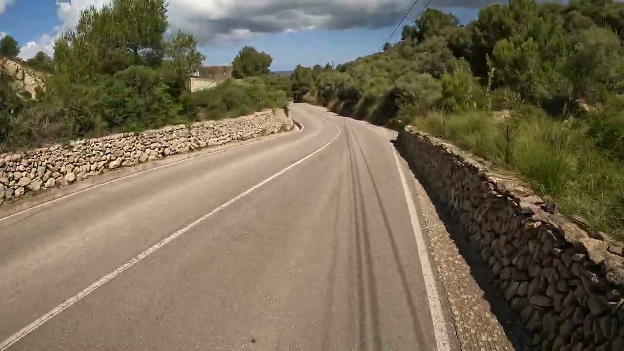 Descent of Monte Toro (Menorca)