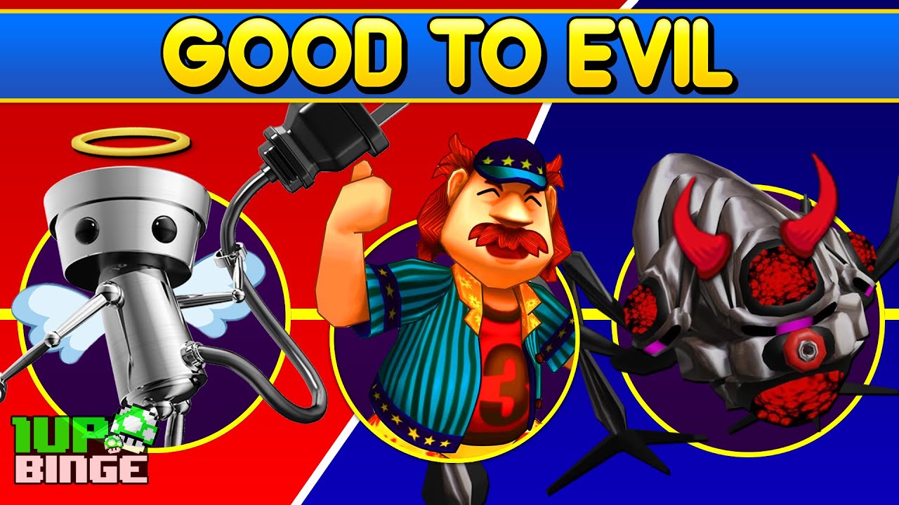 Chibi-Robo Characters: Good to Evil 🕹️🤖