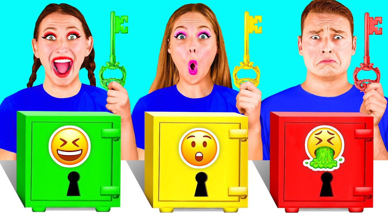 Вибери Правильний Ключ Челендж | Їстівна Битва