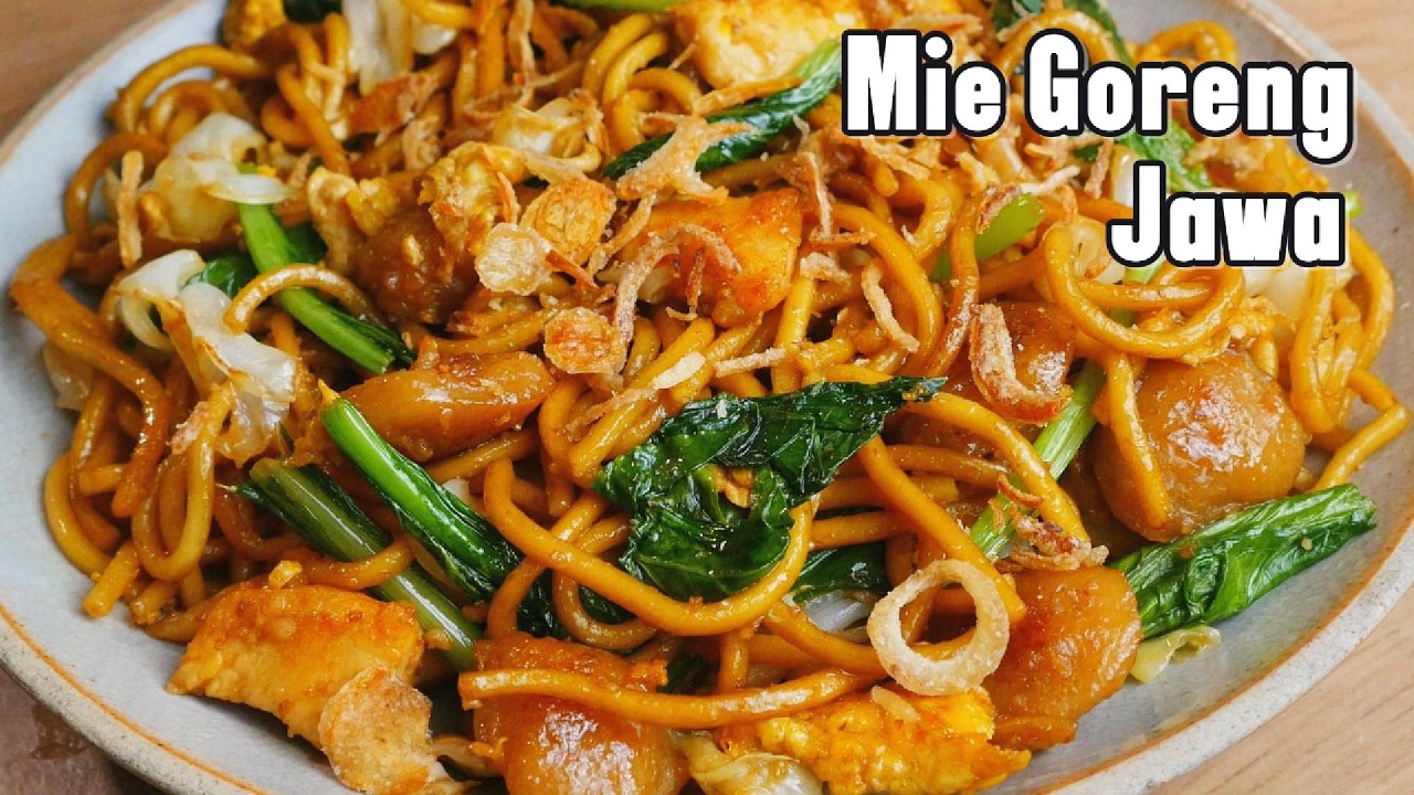 Mie Goreng Jawa Enak & Simple! Bumbu Halus Gurih, Menu Rumahan Favorit