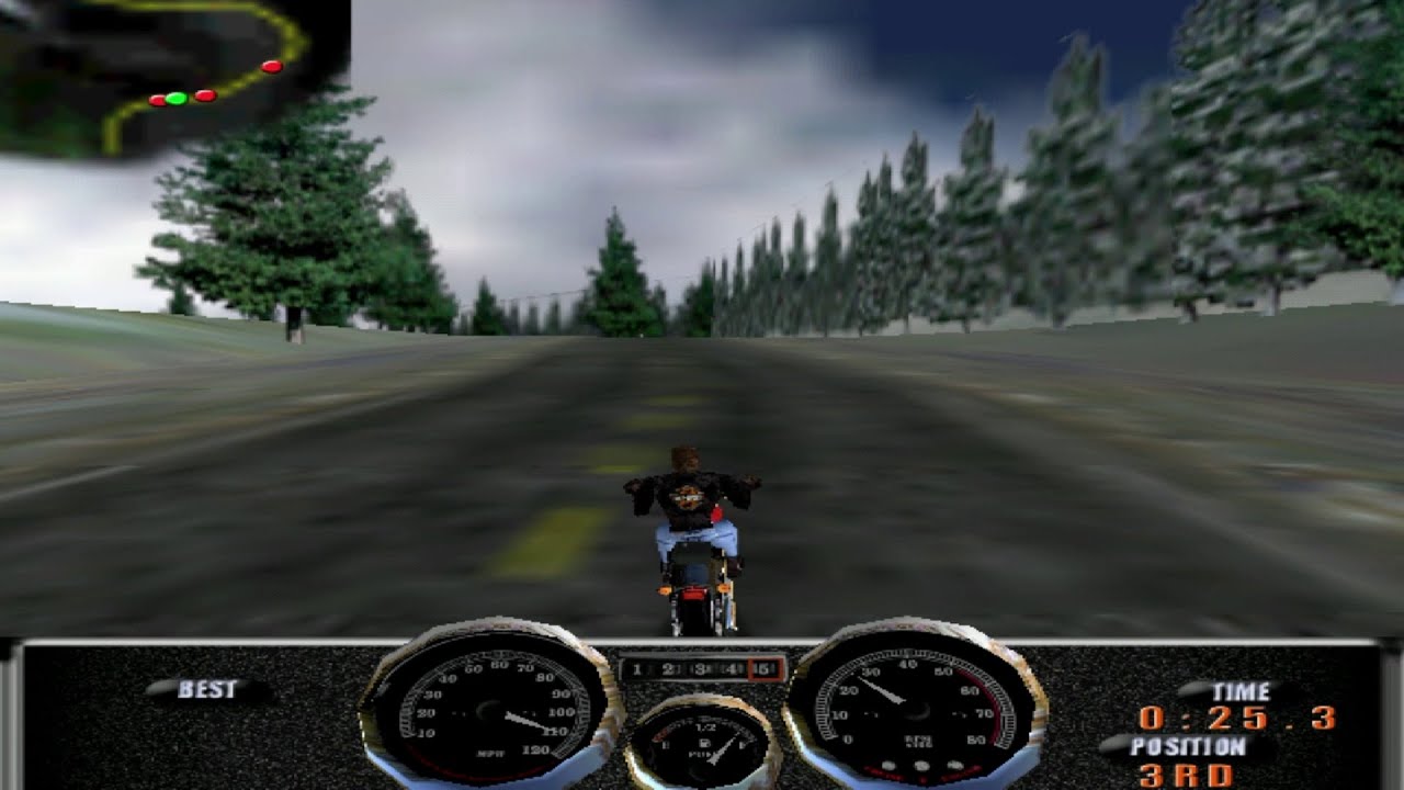 Canopy Games - Harley-Davidson: Race Across America - 1999