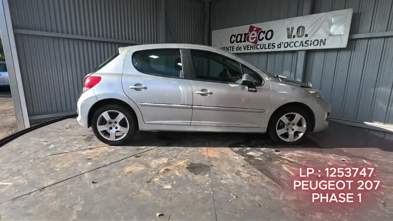 🔥 Arrivage – Peugeot 207 Phase 1 – 1.6 HDi 110 FAP (9HZ)