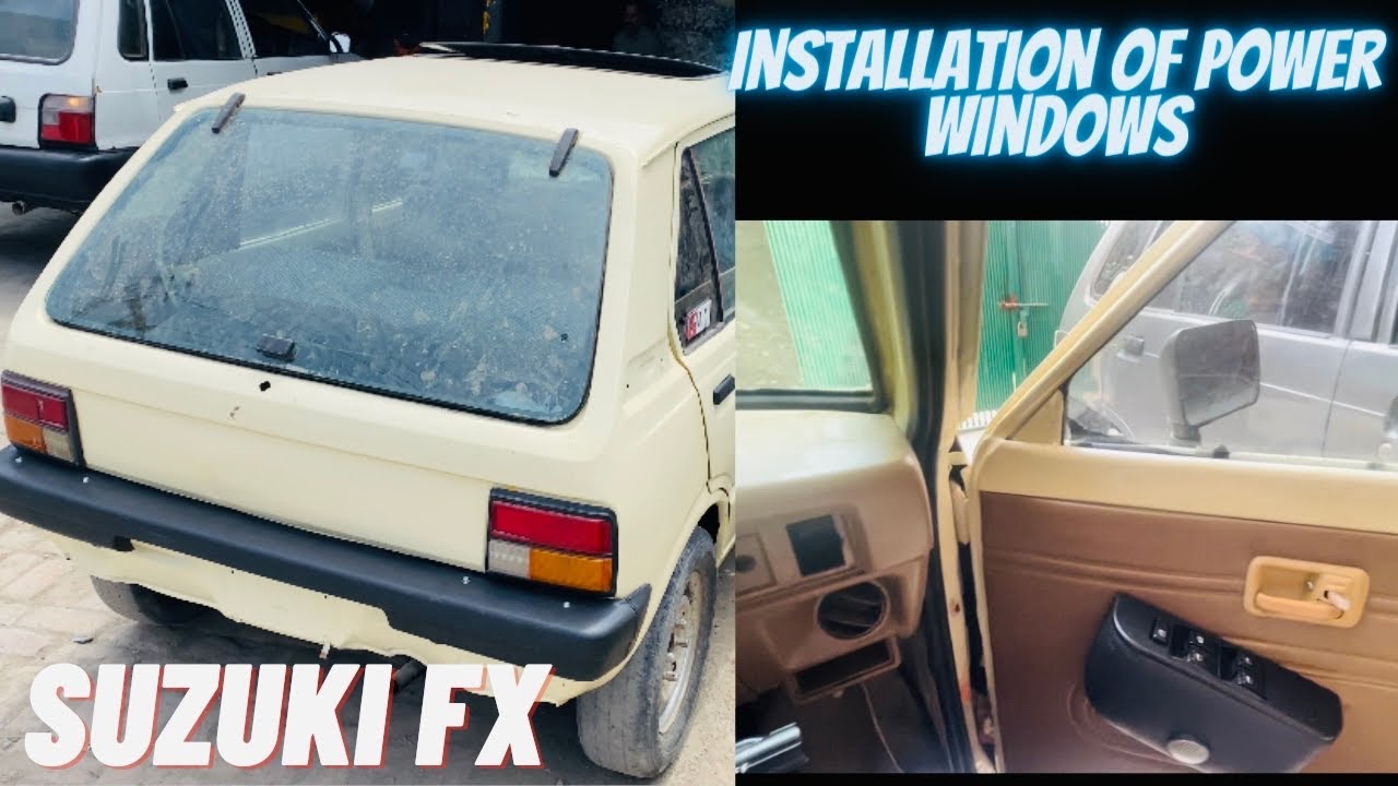 Power Windows | Project Suzuki Fx Restoration