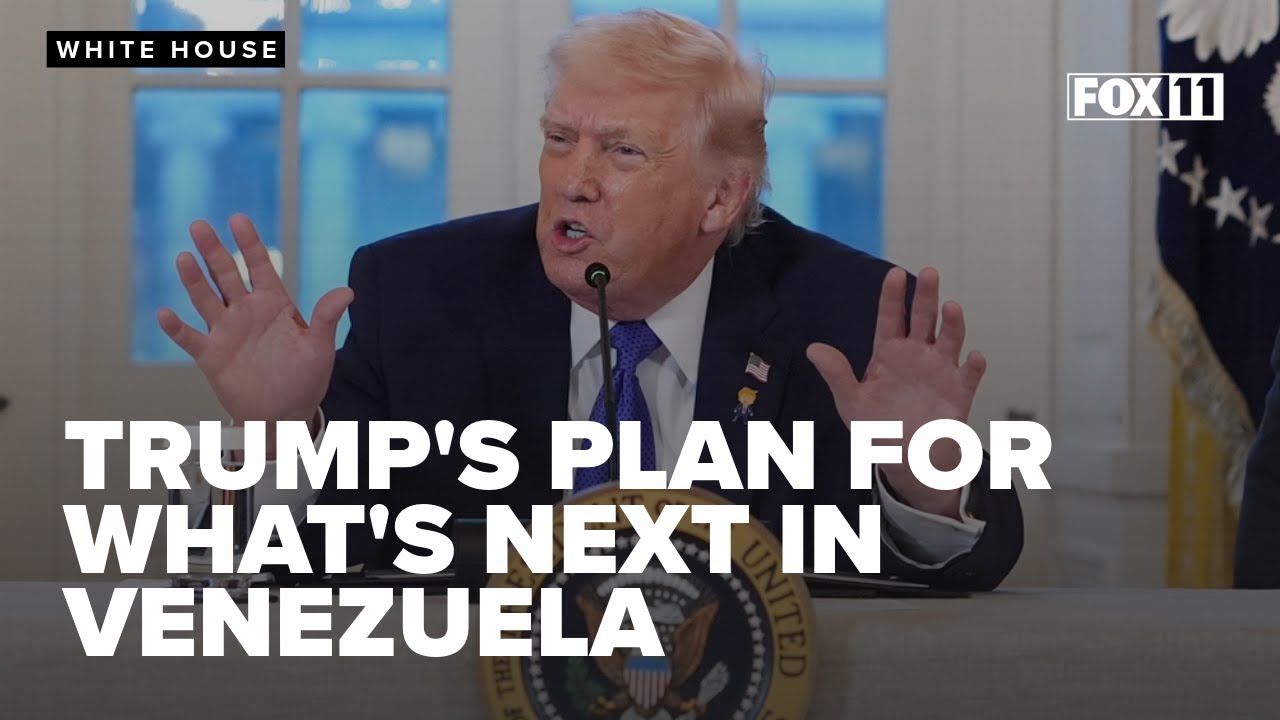 Trump to meet with Venezuelan opposition leader Maria Corina Machado after Nicolas Maduro's capture