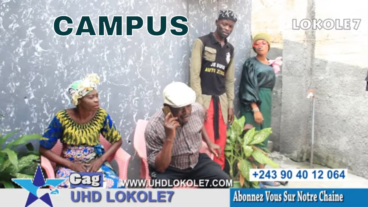 NOUVEAUTE GAG 2020: CAMPUS, AVEC AIDA, TITO, MUKWATA, MBATASIALA ET IDA