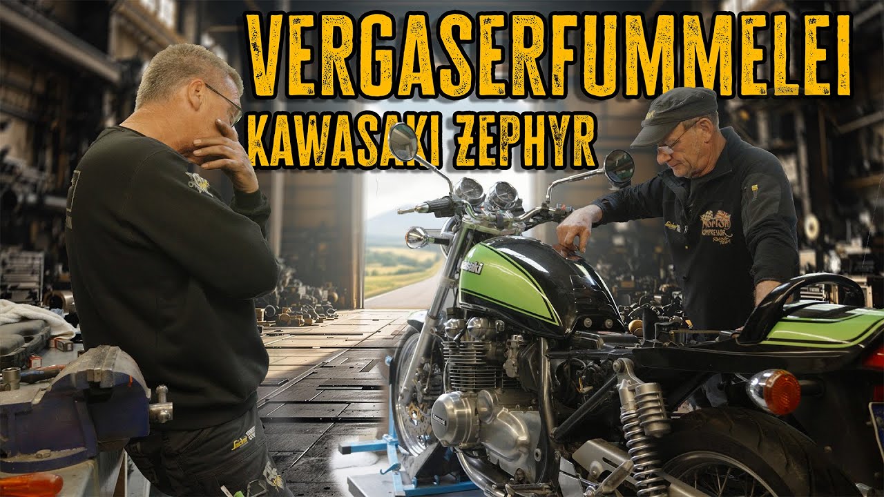 Schaffen wir, was alle aufgegeben haben? – Kawasaki Zephyr 750ccm lebt wieder! | Andis Funktionspunk