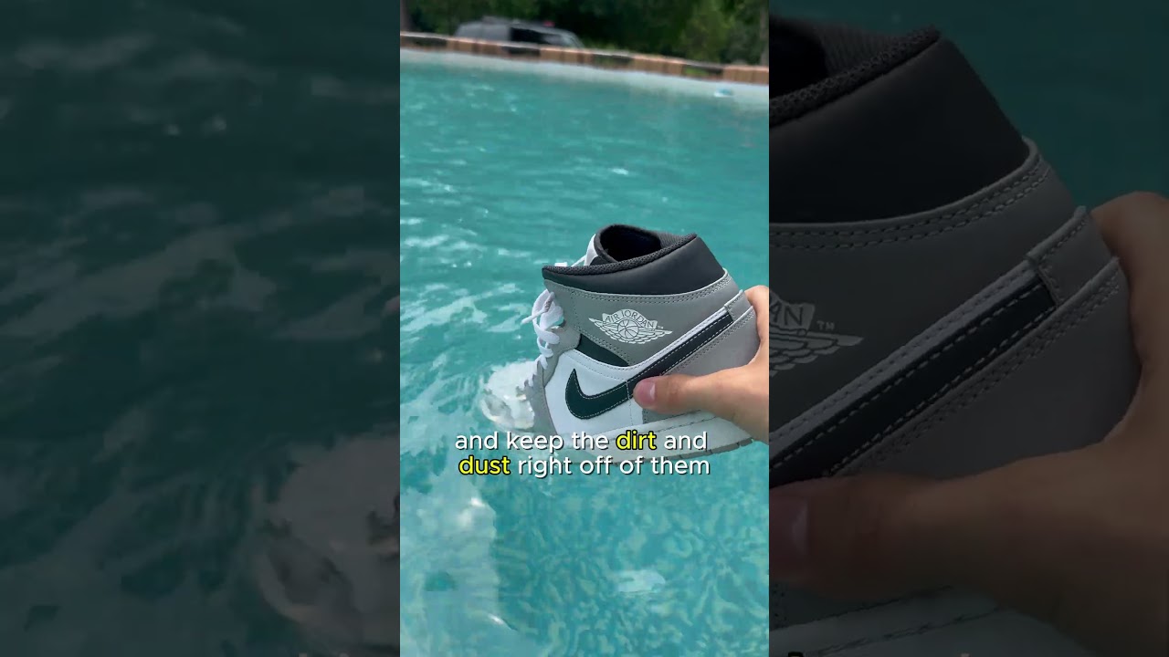 From Filthy to Freshhhh! 👟✨ Crep Protect Saves the Day!