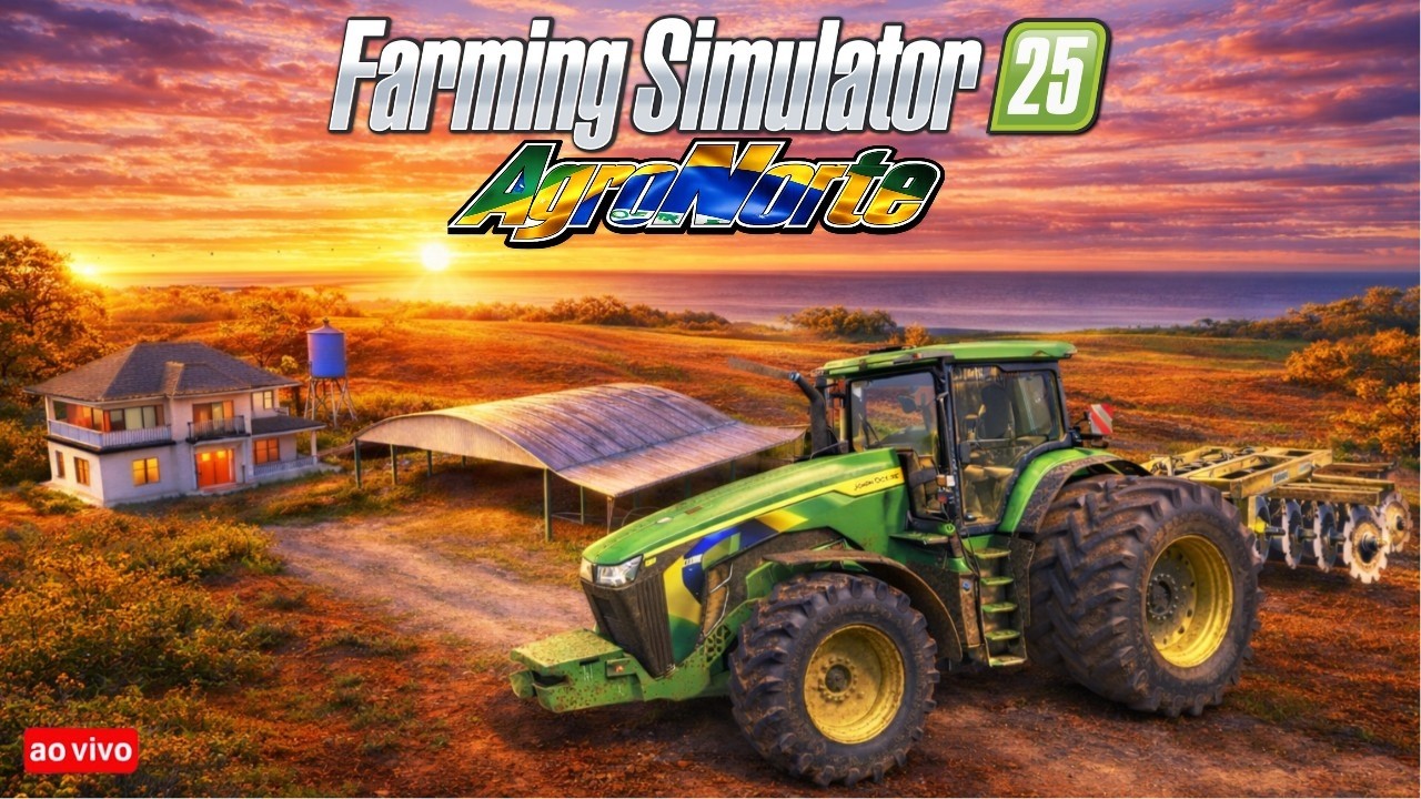 AGRONORTE NA FAZENDA O TRABALHO NÃO PARA! | FS25 !pix