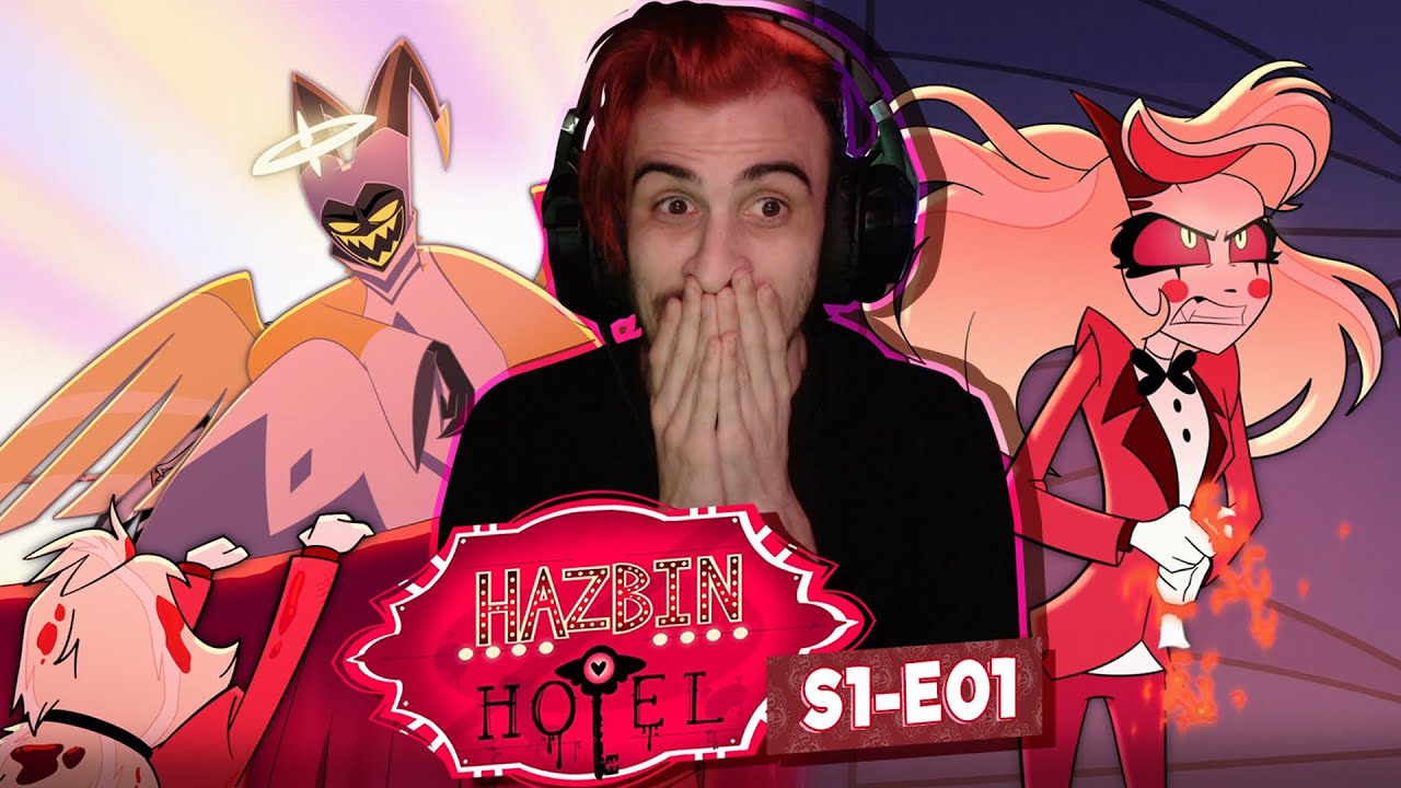 HEAVEN VS HELL? ON FIRE. I'M OBSESSED! HAZBIN HOTEL 1X1 (Overture) Reaction/Commentary/Discussion