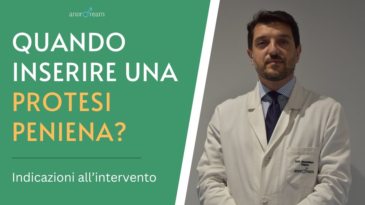 Quando è consigliabile l’innesto di una PROTESI PENIENA? - Le domande dei pazienti  | AR 85