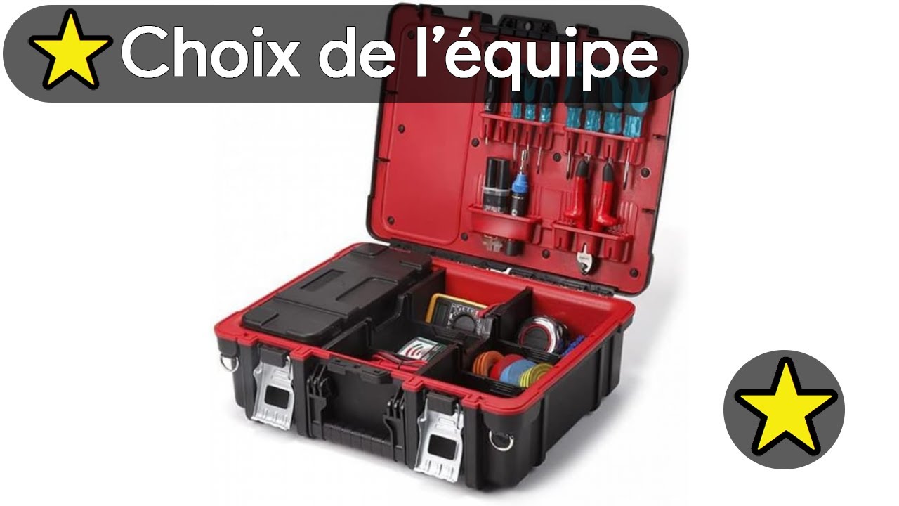 🏆 TOP 3 MEILLEUR MALETTE A OUTILS VIDE 2025 🔥