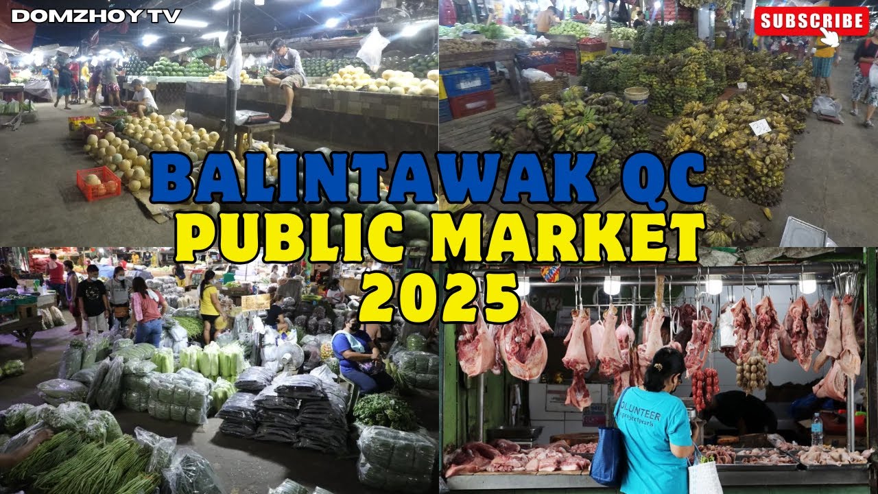 BALINTAWAK QC MARKET | Biggest Market sa Quezon City | PALENGKE TOUR