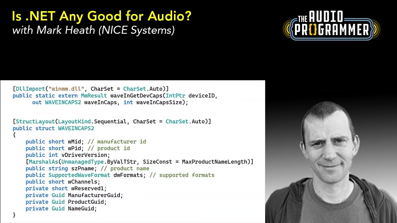 Mark Heath - Is .NET Any Good for Audio?