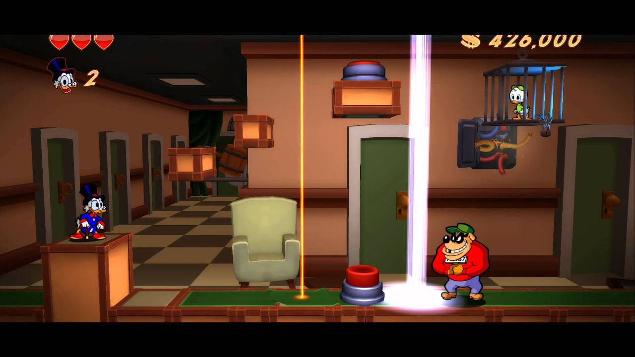 DuckTales Remastered Walkthrough Part 1 - Introduction - Stopping the Beagle Boys