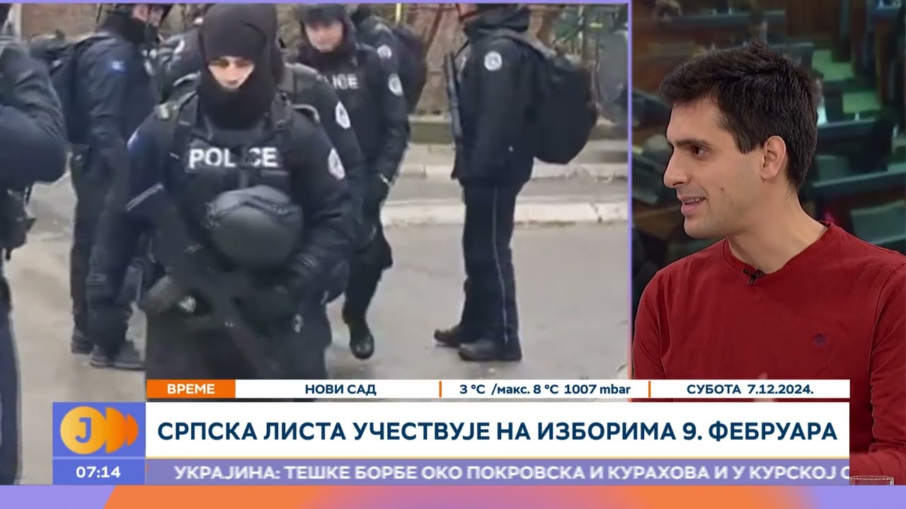RTS JUTARNJI PROGRAM - Proterivanje Srba iz parlamenta u Pri&scaron;tini