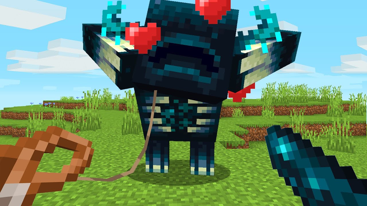 How to tame WARDEN in Minecraft?