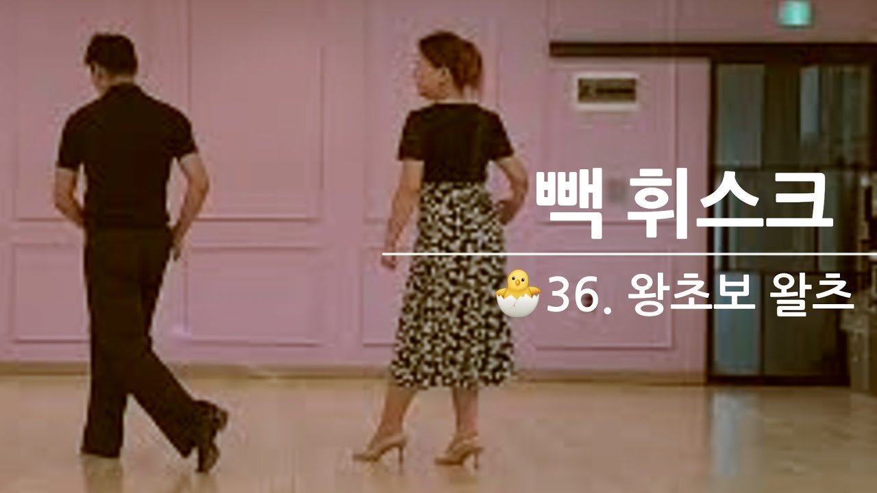 🐣36.왕초보 왈츠 -빽 휘스크 김경호쌤 010-2700-1598