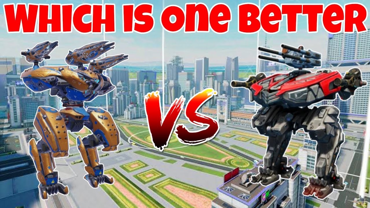 WR🔥 New Sirocco VS Luchador Comparison ||WAR ROBOTS||