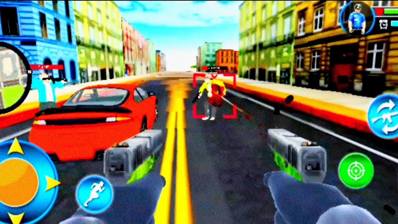 Us Police Motorbike Chase - Andriod GamePlay