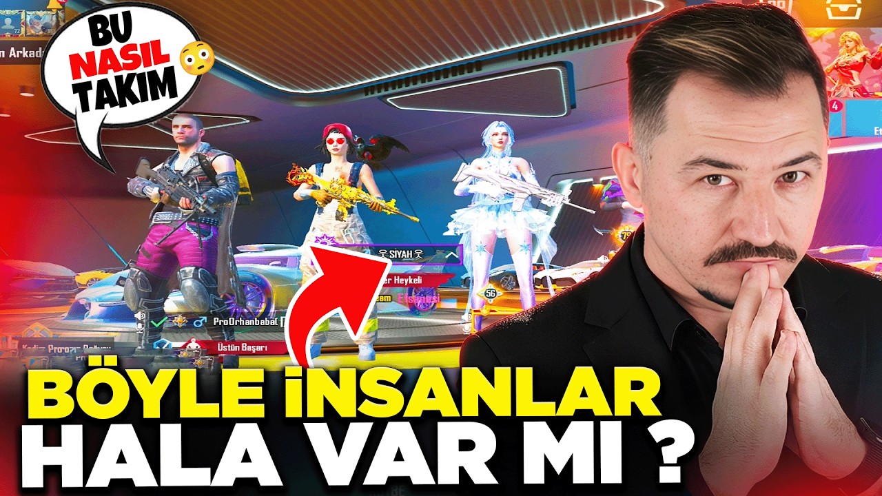 BÖYLE İNSANLAR HÂLÂ VAR MI? 😳 RASTGELE TAKIMIN TEPKİSİ ŞAŞIRTTI | PUBG Mobile