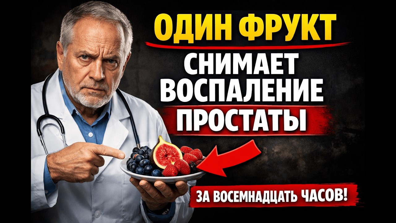 🔥 Мужчинам после шестидесяти: пять фруктов, которые спасают простату