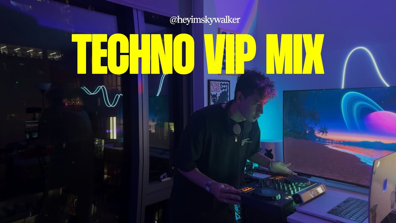 Techno VIP Mix | Travis Scott, The Weeknd, Fred Again | 2025 Mix by DJ SKYWALKER 💿