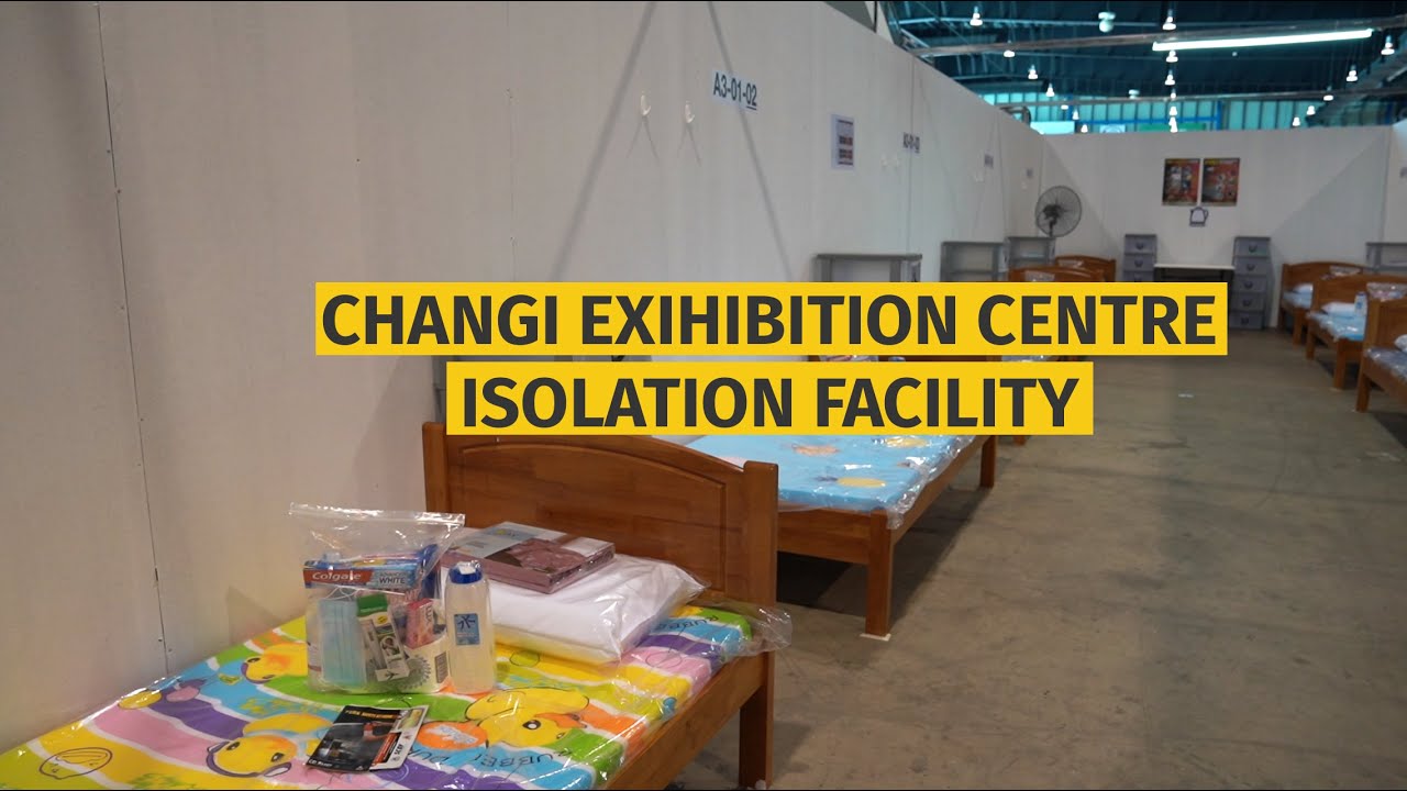 Covid-19: Changi Exhibition Centre in Singapore repurposed into a Community Isolation Facility