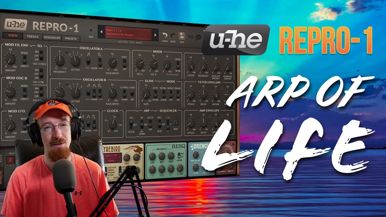 MMTV: u-he - Repro 1 Arp of Life | Eric Burgess