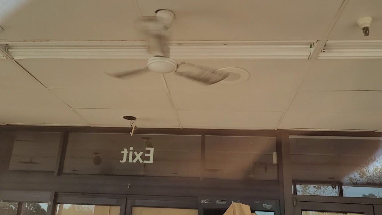 HRS Ceiling Fans in an abandoned Walmart