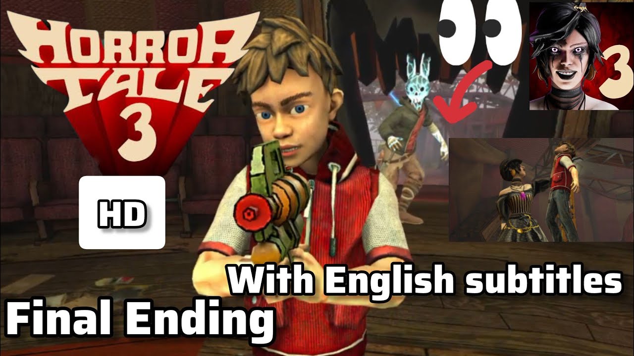 Horror Tale 3: The Witch | Final Ending Cutscene With English subtitles and High definition 😍🤩