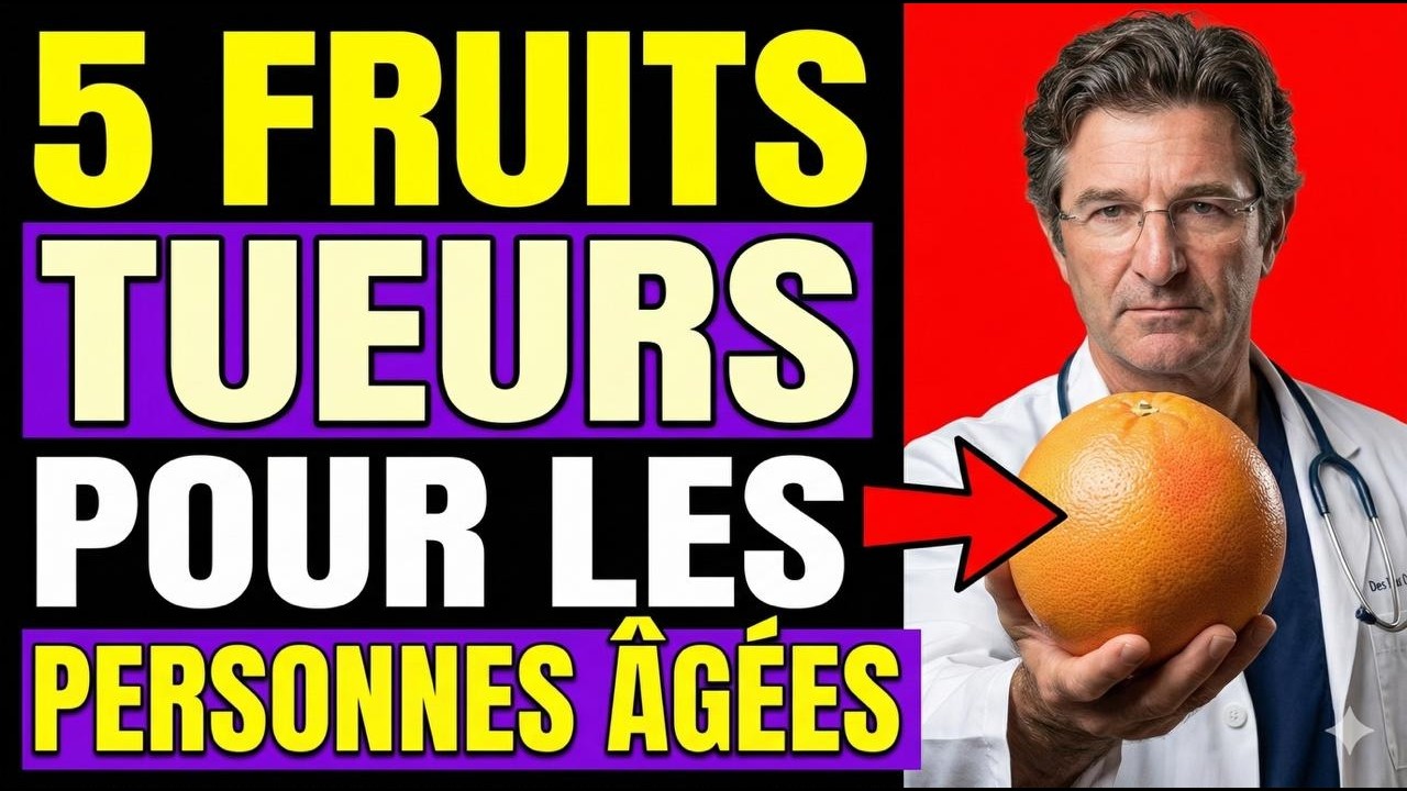 5 fruits qui peuvent tuer après 50 ans !