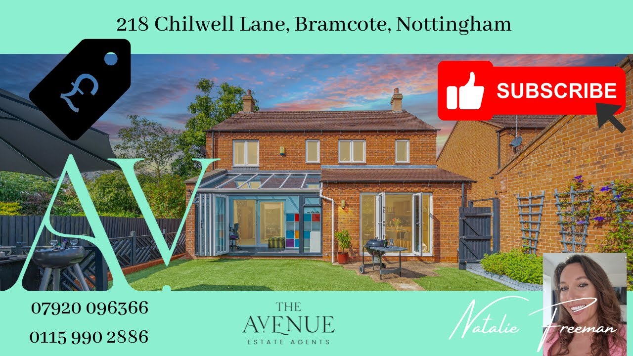 Stunning four bedroom detached home for sale in Nottingham
