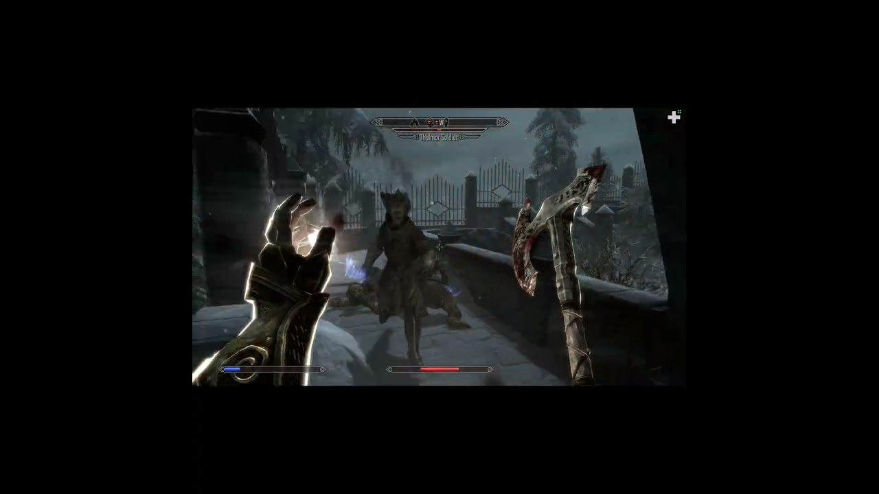 Survived Thanks to Fire Atronach’s Blast—Axe Finish Sealed the Fight!｜火元素爆炸救我一命！最後斧頭完美收尾！