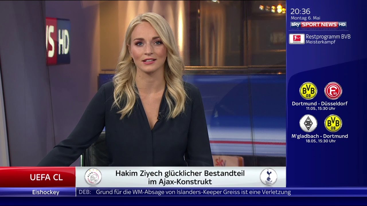 sky SPORT NEWS HD - Katharina Kleinfeldt und Martin Winkler