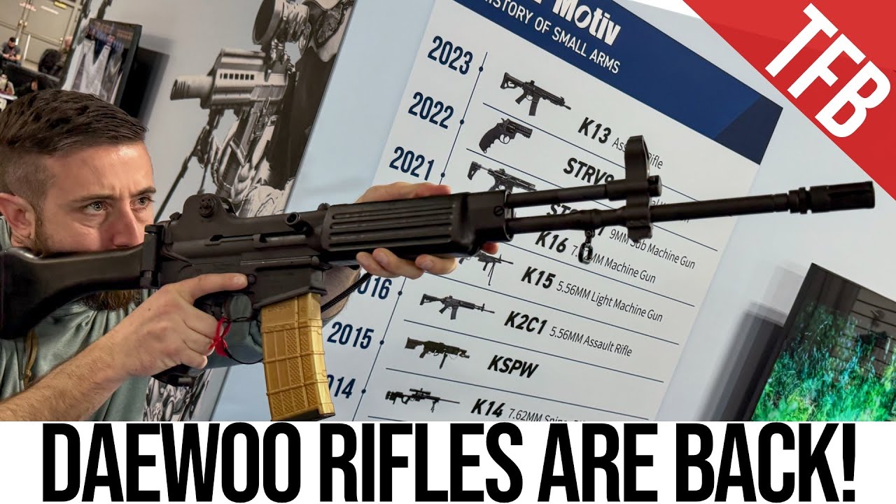 Потрясающие винтовки Daewoo K ВЕРНУЛИСЬ! | SHOT Show 2025