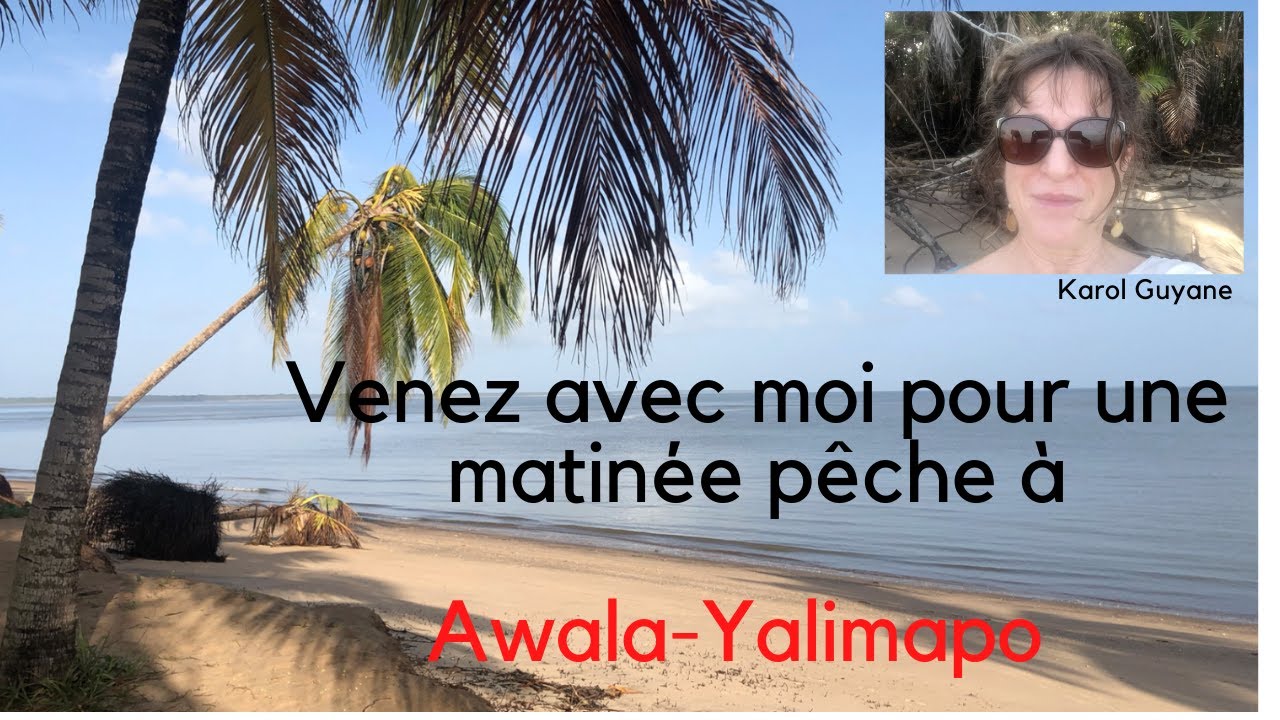 Une matinée pêche à  Awala Yalimapo