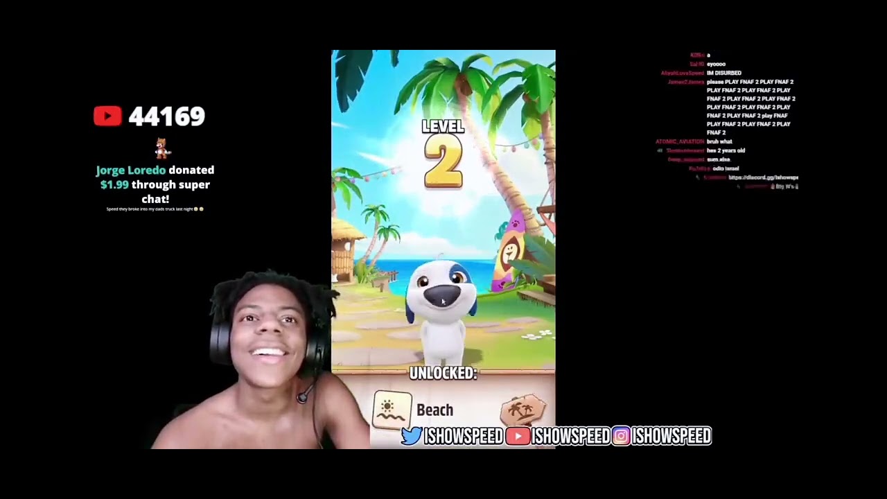 IShowSpeed Plays Talking Hank 2026 😂