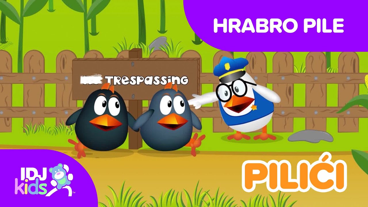 HRABRO PILE // CRTANI FILM // @IDJKidsHR