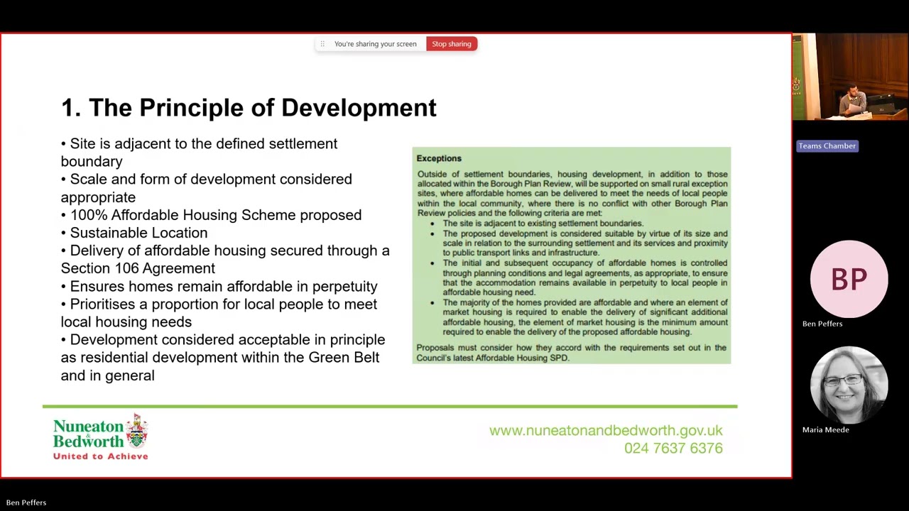 Planning Applications Committee  - 10th March 2026