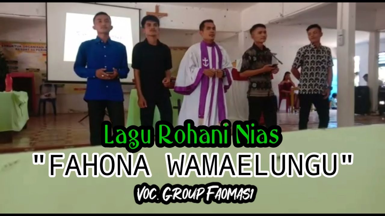 Lagu Rohani Nias Full Lirik 