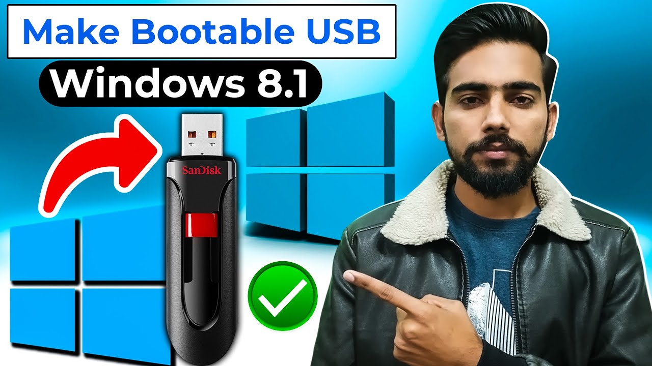 Create Windows 8.1 Bootable USB 2025 | Fast and Easy Method 2025